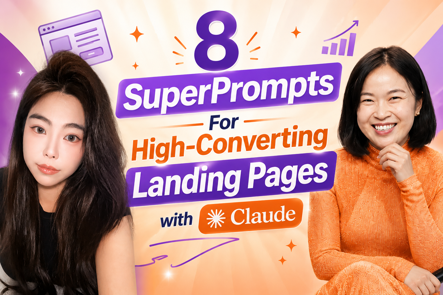 8 Superprompts for High-Converting Landing Pages with Claude resource cover